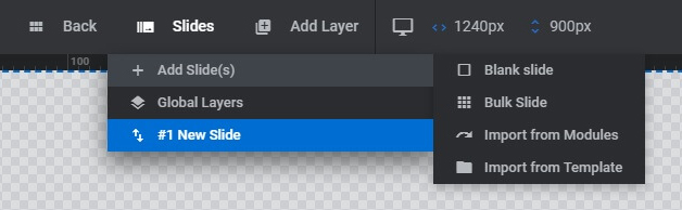Add Slides To Revolution Slider