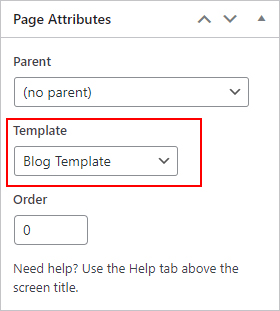 Blog Template
