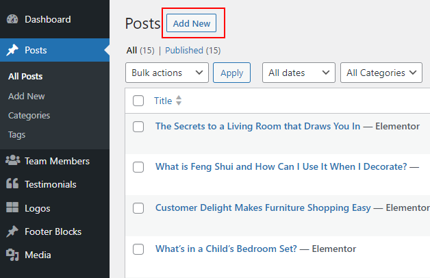 Create A New Post