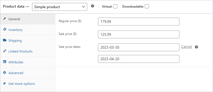 Product Data